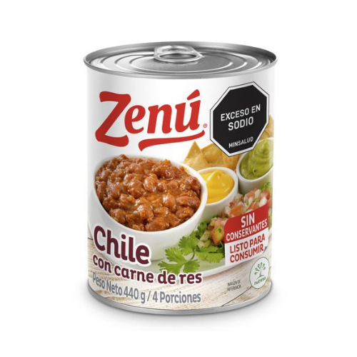 Chile con Carne. ZENU x 440 g