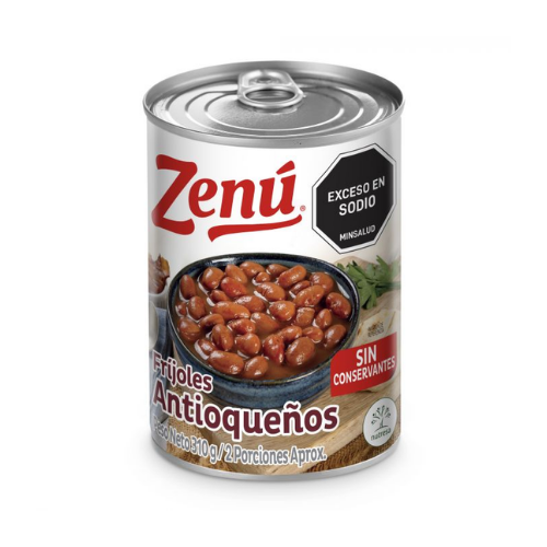 Frijol Antioqueño ZENU x 310 g