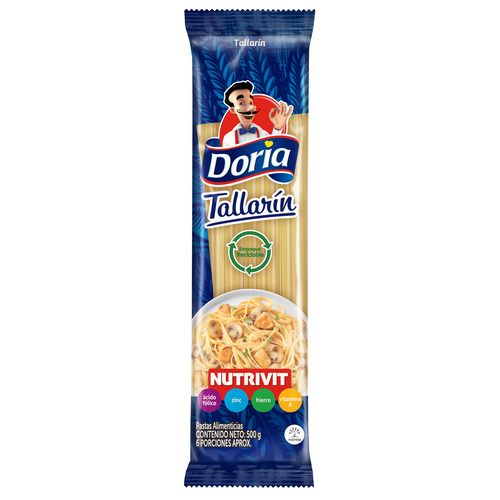 Tallarin Doria Clasica X 500g
