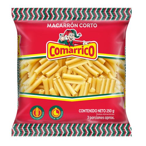 Macarron corto COMARRICO Clasica x 250g