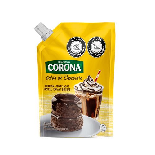 Salsa De Chocolate Corona X 350g