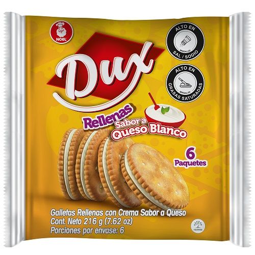 Dux Rellena De Queso 6 X 24