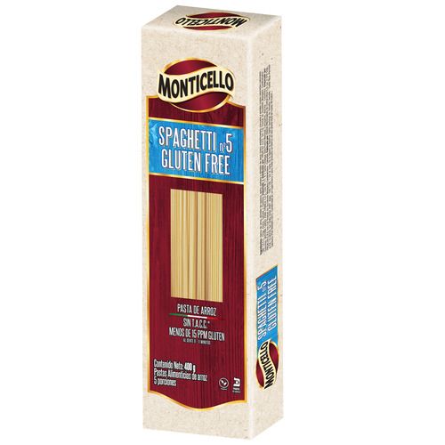 Spaghetti Monticello Gluten Free X 400g