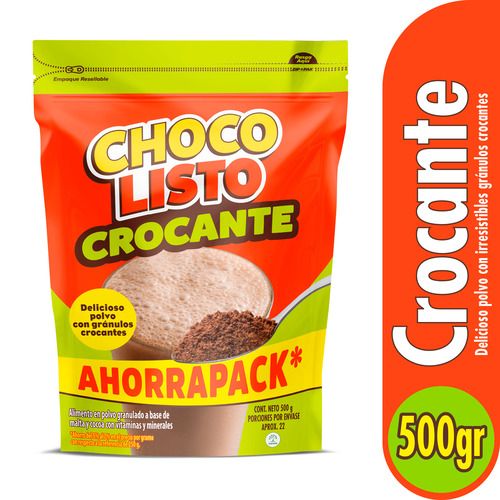 Chocolisto Crocante X 500 Gr