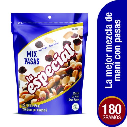 La Especial Pasas 180g