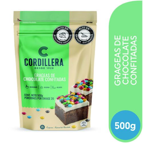 Gragea Choco Cordillera Colores X 500 Gr