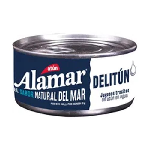Atun ALAMAR bocados en agua 140gr