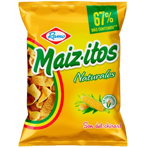 Snak RAMO Maizitos Natural 30gr x 12