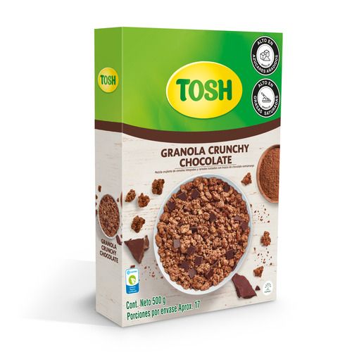 Cereal Tosh De Chocolate X 500 Gr