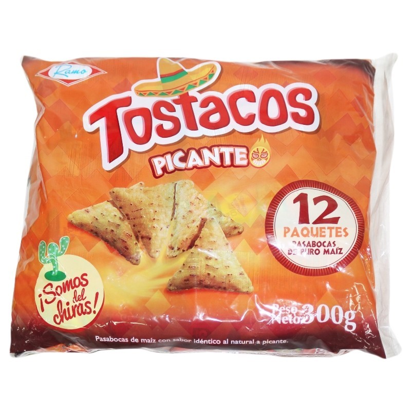 Tostaco RAMO Picante x25g x12un
