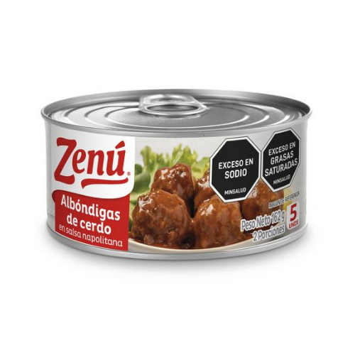 Albondigas en salsa ZENU x 162 g