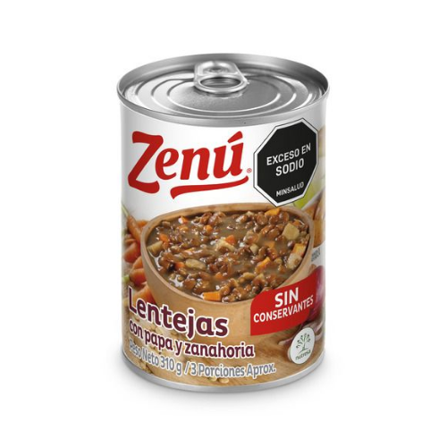 Lentejas ZENU x 310 g