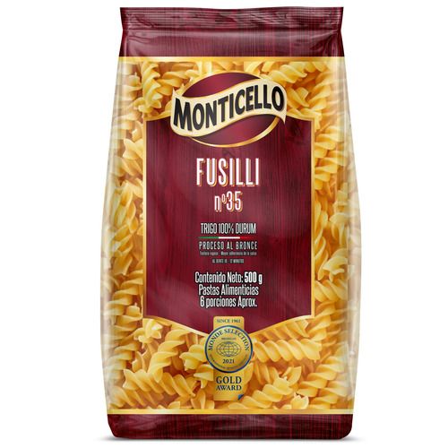 Fusilli Monticello X 500g