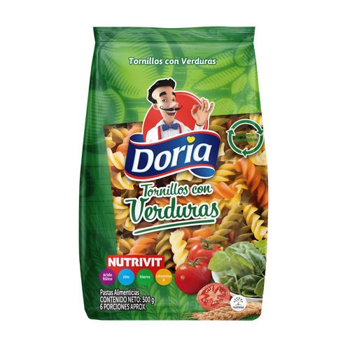 Tornillo Doria Verduras X 500g