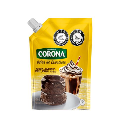 Salsa De Chocolate Corona X 350g