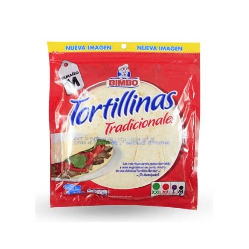 Tortilla BIMBO blanca Pequeña x 20un